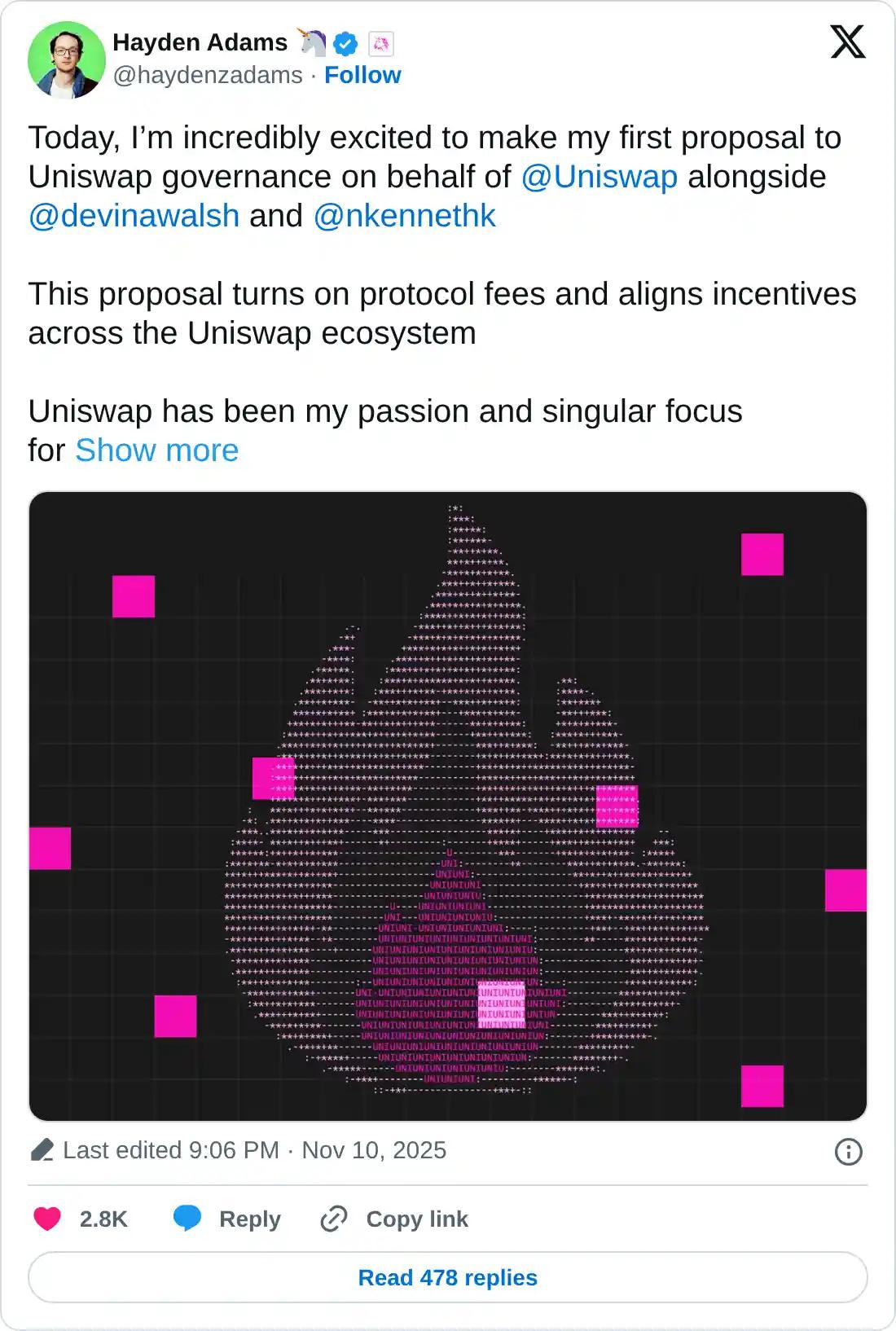 加密货币涨幅居前的股票:UNI、WLFI 和 TRUMP 涨势强劲,因特朗普支持政府停摆解决方案协议